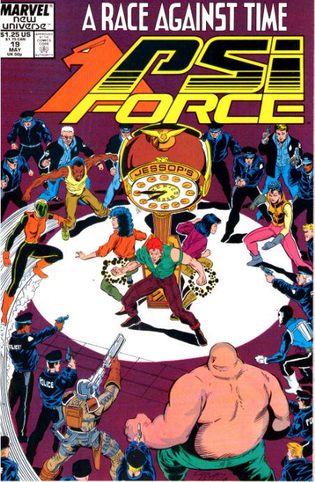 PSI-Force #19 (1988) Comic Books Psi-Force