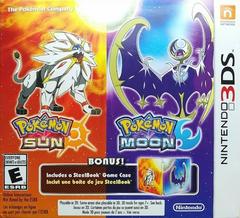 Pokemon Sun & Pokemon Moon Dual Pack [Steelbook Edition] Nintendo 3DS Prices