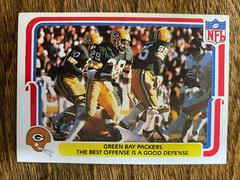Green Bay Packers The Best Offense is A Good Defense Football Cards 1980 Fleer Team Action Prices