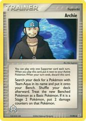 Archie Pokemon Team Magma & Team Aqua Prices