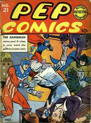 Pep Comics #21 (1941) Comic Books PEP Comics Prices