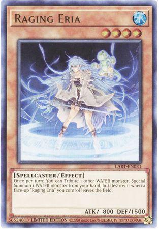 Raging Eria LART-EN031 YuGiOh Lost Art Promo