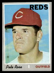 Pete Rose #580 Baseball Cards 1970 Topps Prices