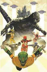 Godzilla Vs. The Mighty Morphin Power Rangers [Sanchez Virgin] #5 (2022) Comic Books Godzilla vs. The Mighty Morphin Power Rangers Prices