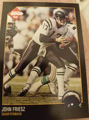 John Friesz Football Cards 1992 Collector's Edge Prices