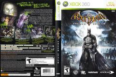 Batman Arkham Asylum Xbox 360 + Road To Arkham Mini Comic Xbox.. - Complete  CIB 788687200660