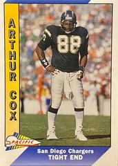 Arthur Cox Football Cards 1991 Pacific Prices