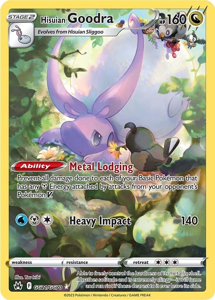 Hisuian Goodra #GG21 Pokemon Crown Zenith