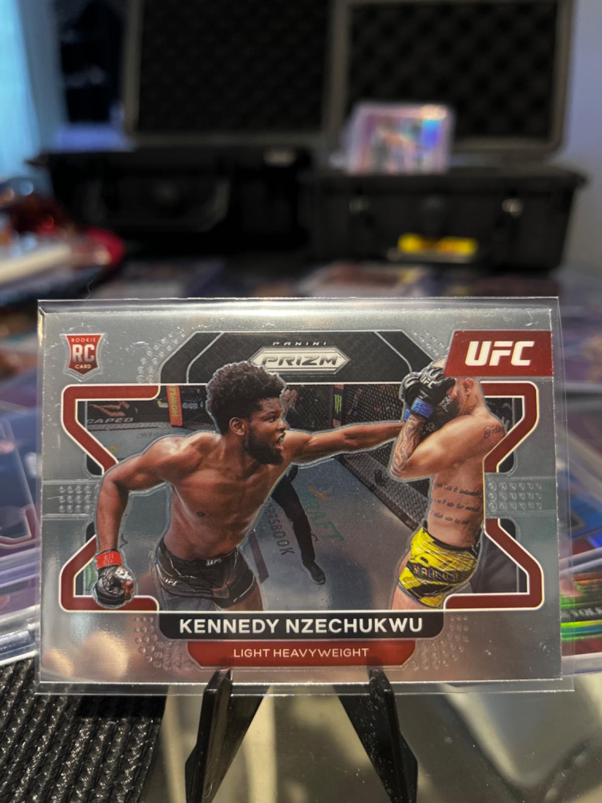 Kennedy Nzechukwu | Ungraded | 2022 Panini Prizm UFC