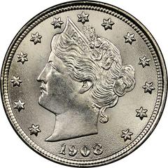 1908 [PROOF] Coins Liberty Head Nickel Prices