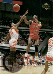 Michael Jordan [Electric Court] #137 Basketball Cards 1995 Upper Deck Prices