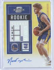 Nico Mannion [Autograph Gold] Basketball Cards 2020 Panini Contenders Optic Prices