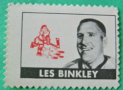 Les Binkley Hockey Cards 1969 O-Pee-Chee Stamps Prices