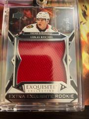 Lukas Reichel Hockey Cards 2022 Upper Deck Black Diamond Exquisite Collection Extra Rookies Prices