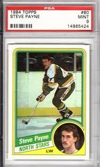 Steve Payne #80 Hockey Cards 1984 Topps Prices