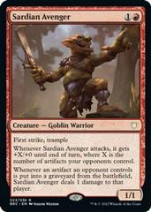 Sardian Avenger Magic Brother's War Commander Prices