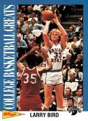 Larry Bird Basketball Cards 1992 Kellogg's Raisin Bran College Greats Prices