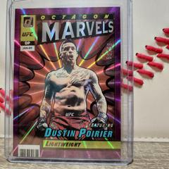 Dustin Poirier [Purple Laser] Ufc Cards 2022 Panini Donruss UFC Octagon Marvels Prices