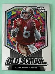 Steve Young #OS5 Football Cards 2020 Panini Mosaic Old School Prices