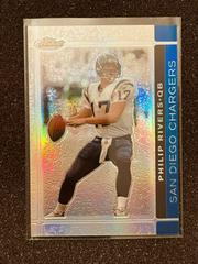 Philip Rivers [Blue Refractor] #7 Football Cards 2007 Topps Finest Prices