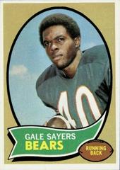 Gale Sayers #70 Football Cards 1970 Topps Prices