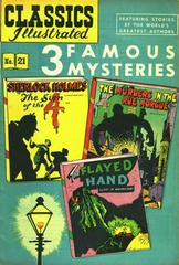 3 Famous Mysteries Comic Books Classics Illustrated Prices