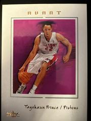 Tayshaun Prince Basketball Cards 2003 Fleer Avant Prices
