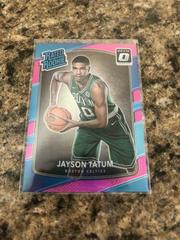 Jayson Tatum [Pink] #198 Basketball Cards 2017 Panini Donruss Optic Prices