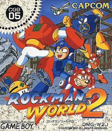 Rockman World 2 Cover Art