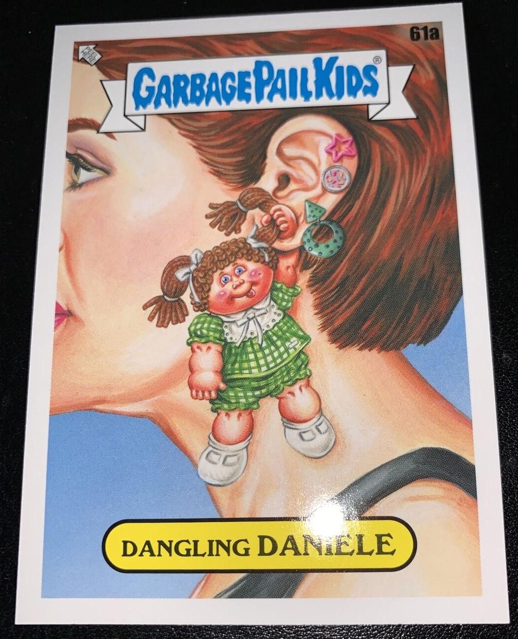 Dangling DANIELLE #61a Garbage Pail Kids 35th Anniversary