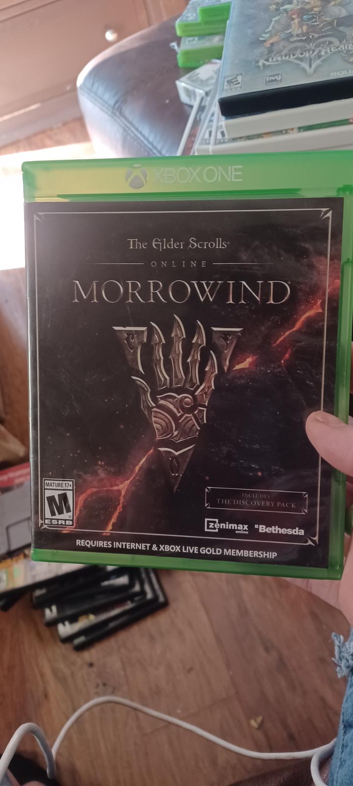 Elder Scrolls Online Morrowind Item, Box, and Manual Xbox One