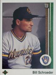 Bill Schroeder [Error Photo Actually Ronn Reynolds] #627 Baseball Cards 1989 Upper Deck Prices