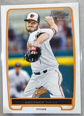 Matthew Price #BDPP68 Baseball Cards 2012 Bowman Draft Picks & Prospects Prices