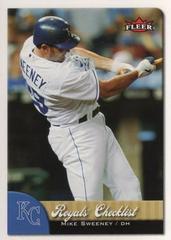 Mike Sweeney #383 Baseball Cards 2007 Fleer Prices