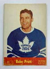 Babe Pratt Hockey Cards 1955 Parkhurst Prices