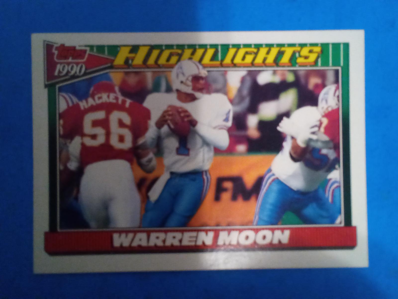 Warren Moon All Football Cards