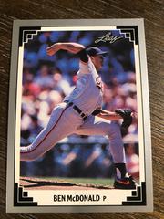 Ben McDonald Baseball Cards 1991 Leaf Prices