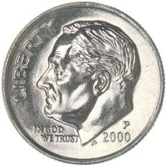 2000 P Coins Roosevelt Dime Prices