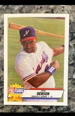 Drew Denson #34 Baseball Cards 1993 Fleer ProCards Triple A League All Stars Prices