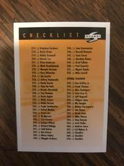 Checklist #270 Baseball Cards 1998 Score Rookie Traded Prices