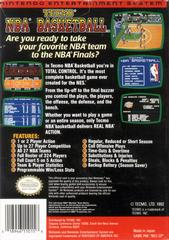 Tecmo NBA Basketball - Back | Tecmo NBA Basketball NES