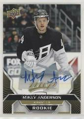 Mikey Anderson [Autograph] Hockey Cards 2020 Upper Deck MVP Prices