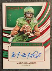 Marcus Mariota [Ruby] #GS-MMA Football Cards 2022 Panini Immaculate Collegiate All Time Greats Signatures Prices