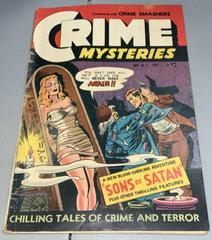 Crime Mysteries #7 (1953) Comic Books Crime Mysteries Prices