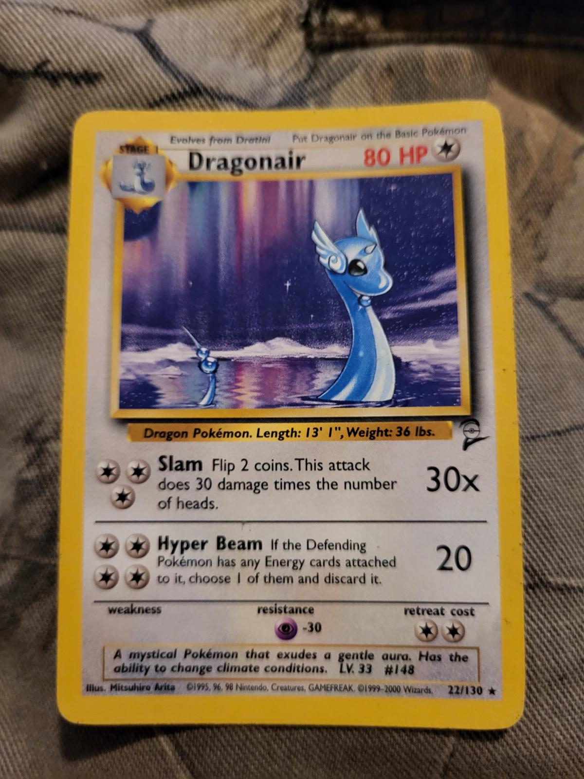 Dragonair | Ungraded | Pokemon Base Set 2