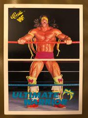 1990ClassicWWF_UltWarrior147_CardFront | The Ultimate Warrior Wrestling Cards 1990 Classic WWF The History of Wrestlemania