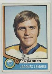Jacques Lemaire #24 Hockey Cards 1974 Topps Prices