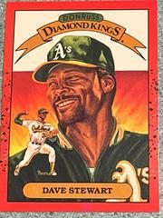 Dave Stewart Baseball Cards 1990 Panini Donruss Diamond Kings Prices