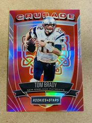 Tom Brady [Red] #29 Football Cards 2017 Panini Rookies & Stars Crusade Prices
