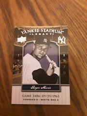 Roger Maris #YSL3406 Baseball Cards 2008 Upper Deck Yankee Stadium Legacy 1960's Prices